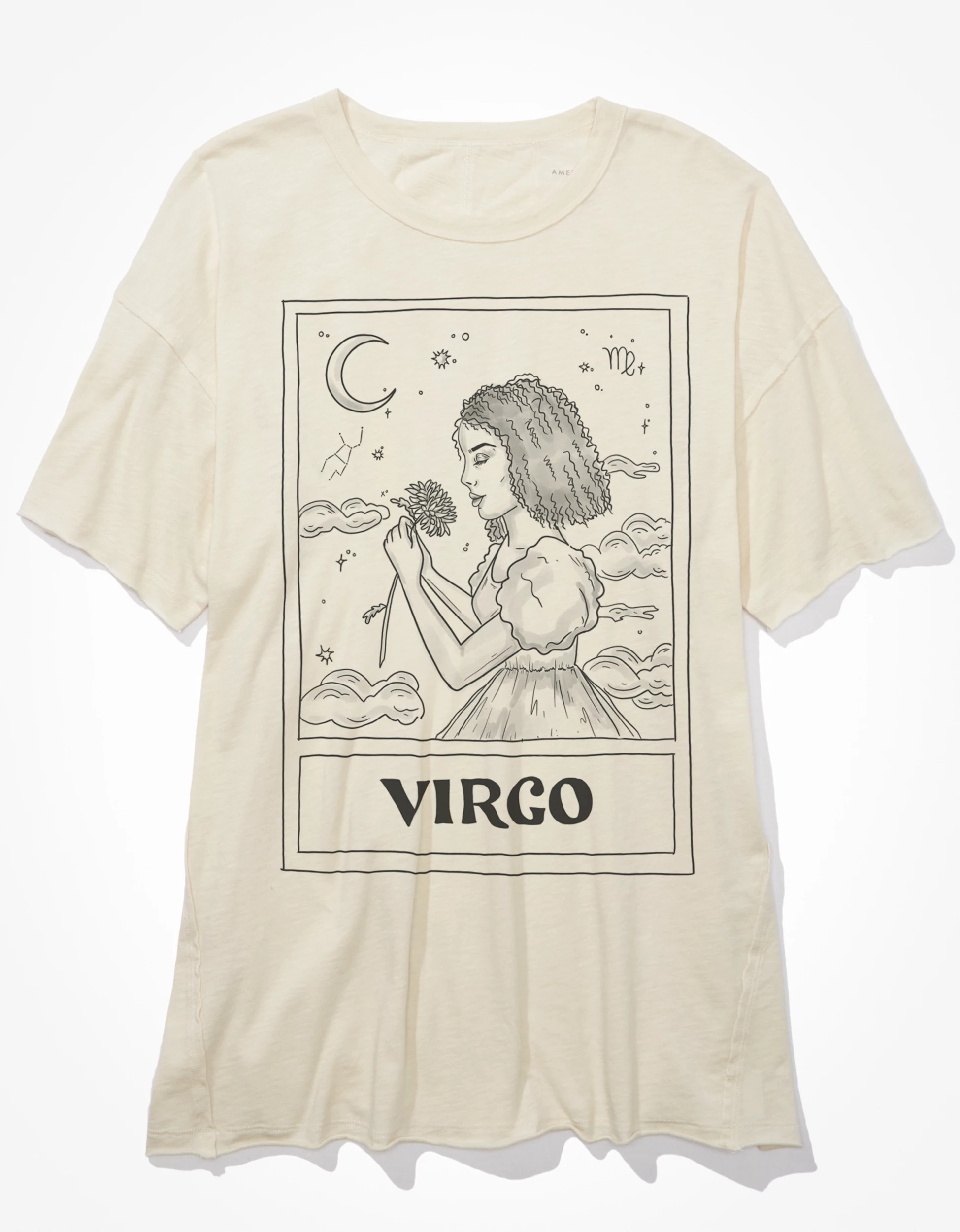 AE Oversized Virgo Tee | American Eagle Outfitters (US & CA)