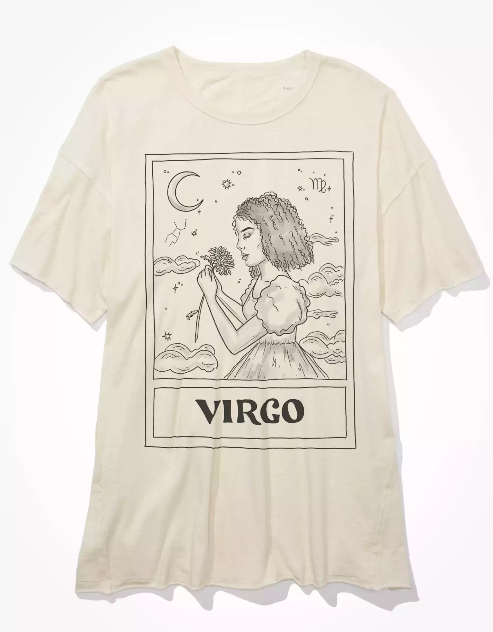 AE Oversized Virgo Tee | American Eagle Outfitters (US & CA)