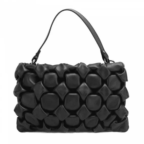 Genuine Leather Elegant Woven Quilted Bag Luxury Leather | Etsy | Etsy (US)