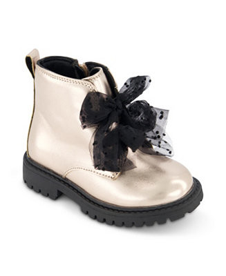 Jessica Simpson Toddler Girls Daria Double Bow Ankle Boot - Macy's | Macy's