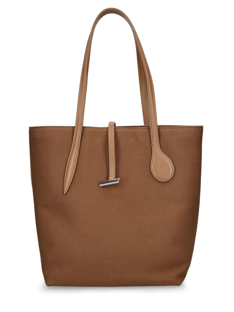 Midi Sprout leather tote bag | Luisaviaroma