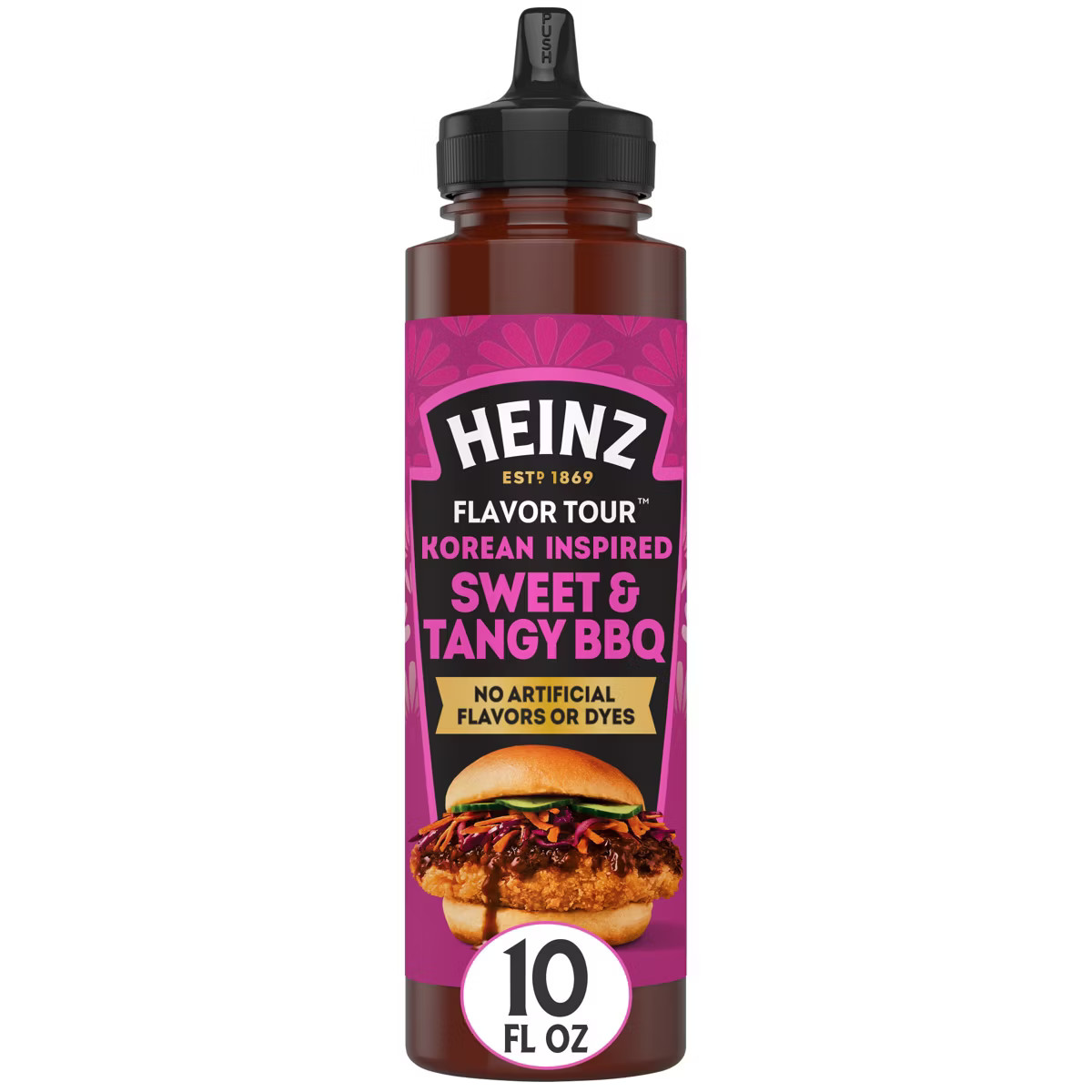 Heinz Flavor Tour Korean Inspired Sweet and Tangy BBQ Sauce - 10 fl oz | Target