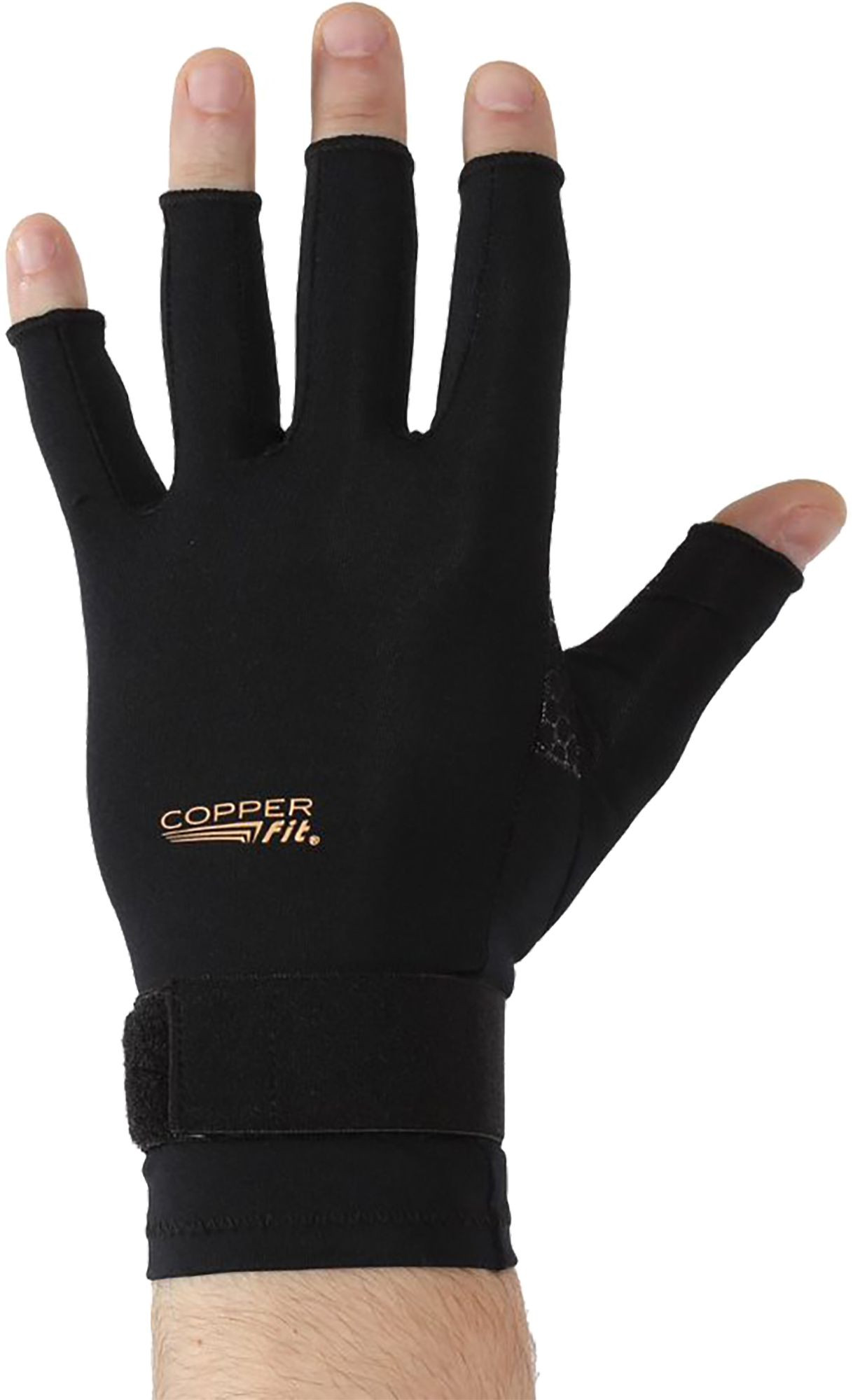 Copper Fit Hand Relief Compression Gloves, Men's, Small/Medium, Black | DICK'S Sporting Goods