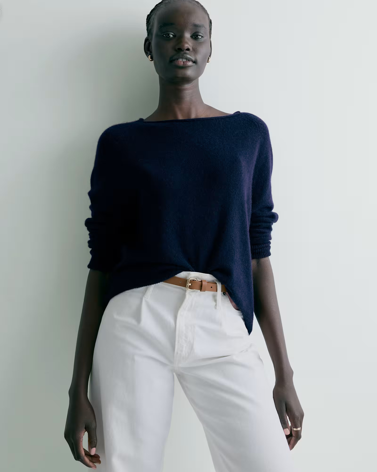 Mongolian Cashmere Boatneck Sweater | Quince