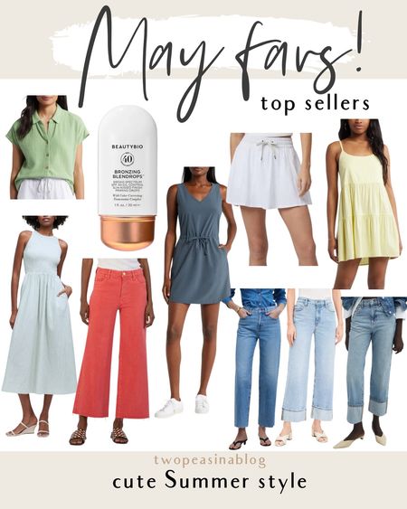 May top favs! Top sellers. Summer style. Summer beauty. Style over 40

#LTKOver40 #LTKSeasonal