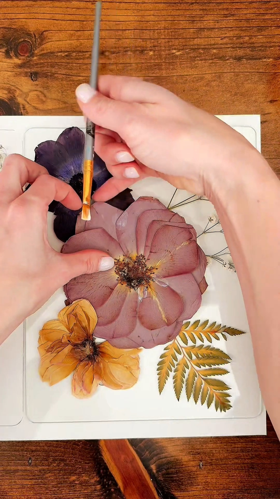 Pressed flower frame made with real dried flowers 🌸
Handmade home decor that lasts forever 🤍
Linked similar supplies if you want to make one too.

#LTKSeasonal #LTKHome #LTKvlog