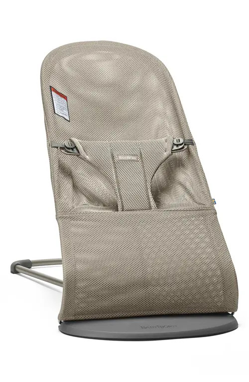 BabyBjörn Bouncer Bliss Convertible Quilted Baby Bouncer in Greige at Nordstrom | Nordstrom