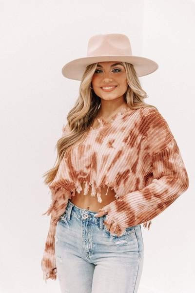 In A Relationship With Champagne Sweater | Lane 201 Boutique