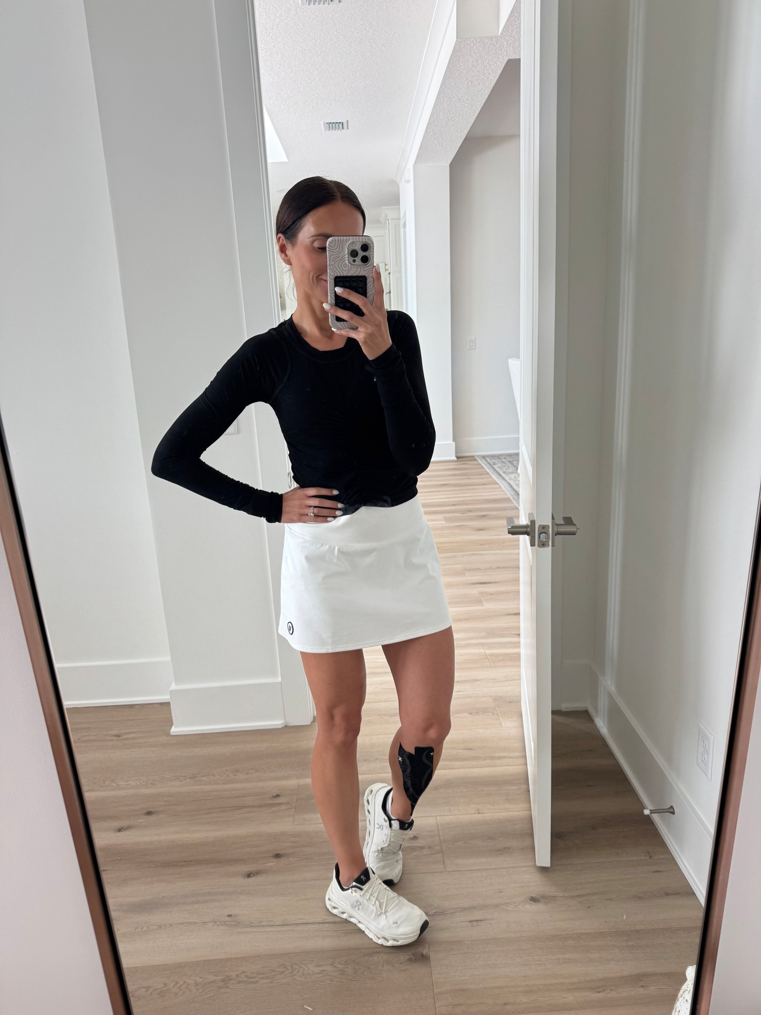 Todays workout fit - wearing s in both . Sneakers are slip on style with elastic laces 

#LTKOver40 #LTKActive #LTKWatchNow