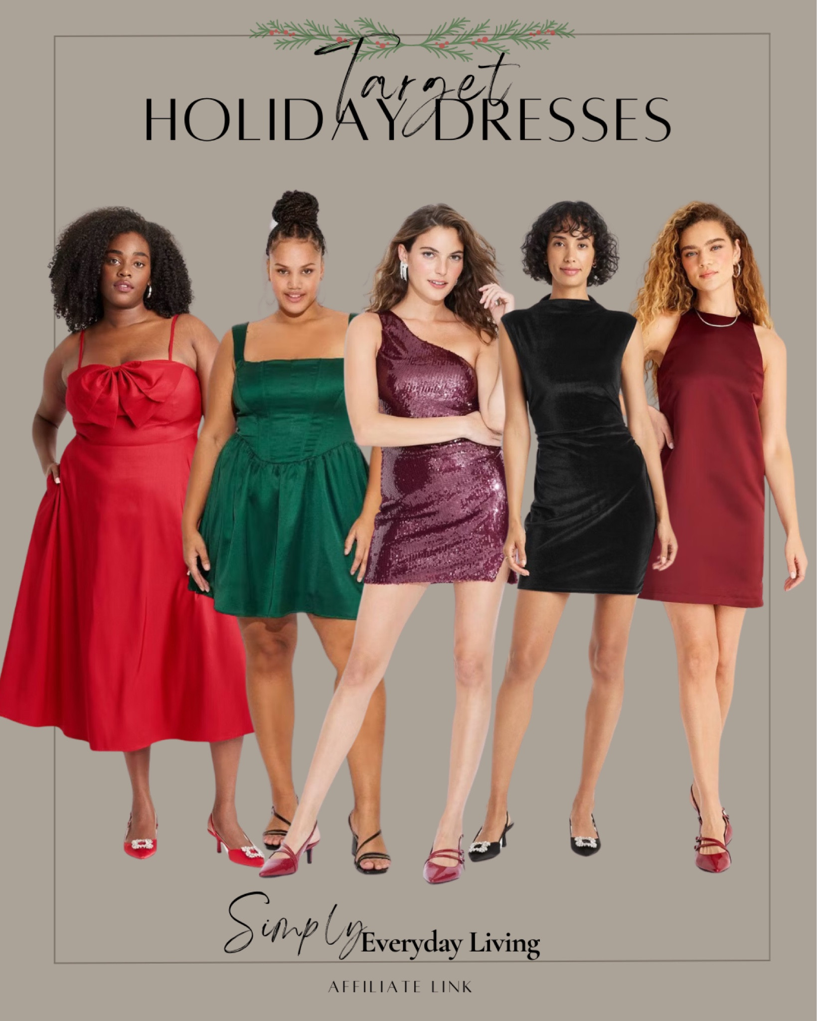 Target holiday dresses 
30% off today only

#LTKHoliday #LTKSaleAlert