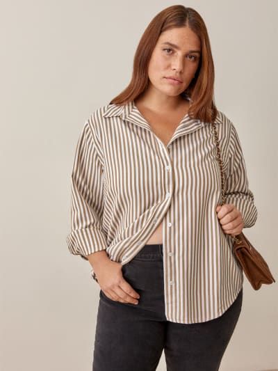 Parker Relaxed Shirt Es | Reformation (US & AU)