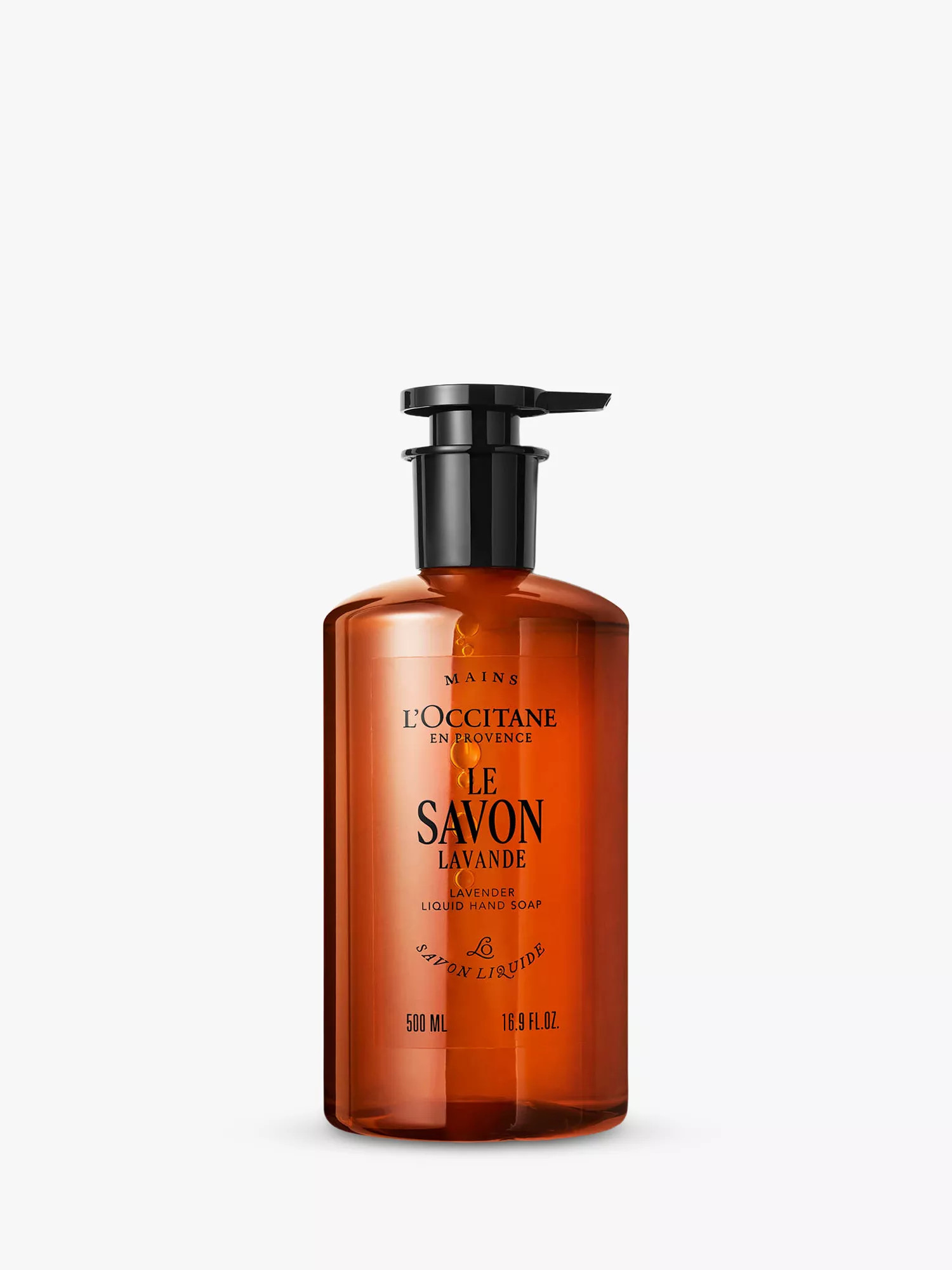 L'OCCITANE Lavender Liquid Hand Soap, 500ml | John Lewis (UK)