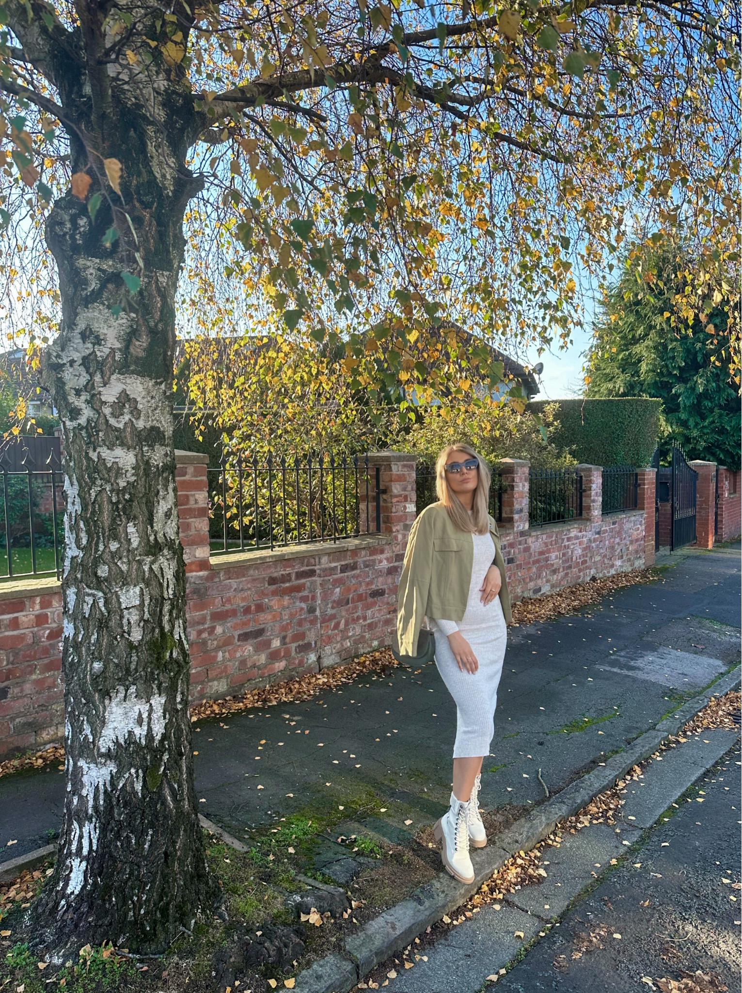 Cream Biker Boots / Cream Rib Knit Midi Dress / Khaki Crop Shacket 

Autumn Outfits / Dress & Boots 

#LTKstyletip #LTKSeasonal #LTKshoecrush