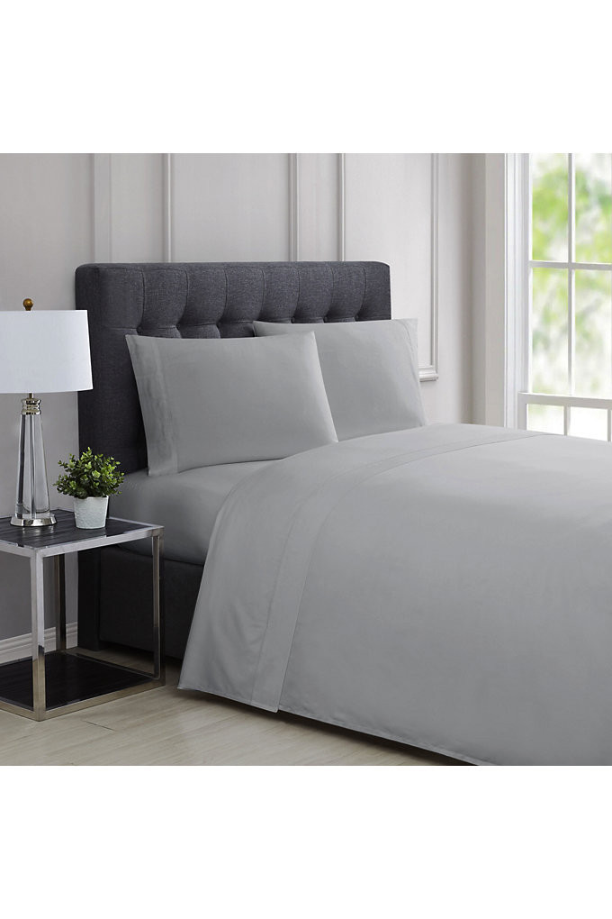 Charisma 310 Thread Count Solid Cotton Bed Sheets - Lands' End | Lands' End (US)