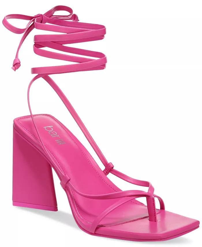 Bar III Auroraa Lace-Up Dress Sandals, Created for Macy's - Macy's | Macys (US)
