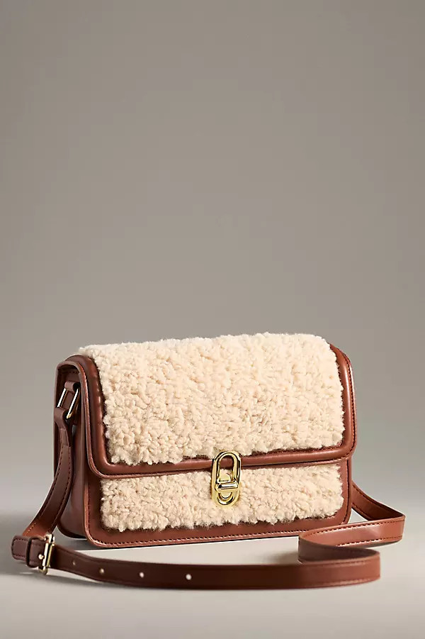 Mia Sherpa Crossbody Bag | Anthropologie (US)
