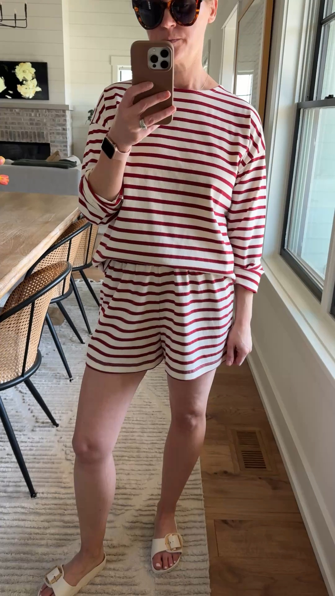 Top size small (fits very oversized)
Bottoms size XS

#LTKdayinmylife #LTKgrwm #LTKootd