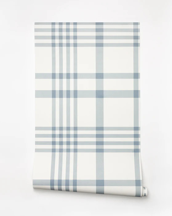 Rigby Plaid Print Wallpaper | McGee & Co.