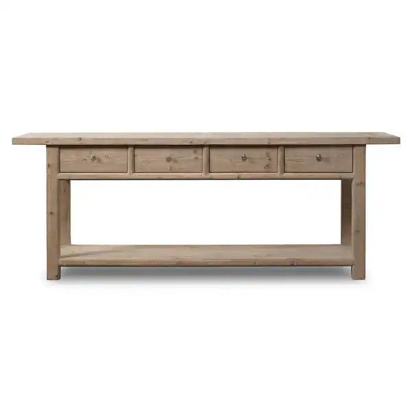 Long Amalfi Console Table with 4 Drawers 90 inches - Bed Bath & Beyond - 40815458 | Bed Bath & Beyond