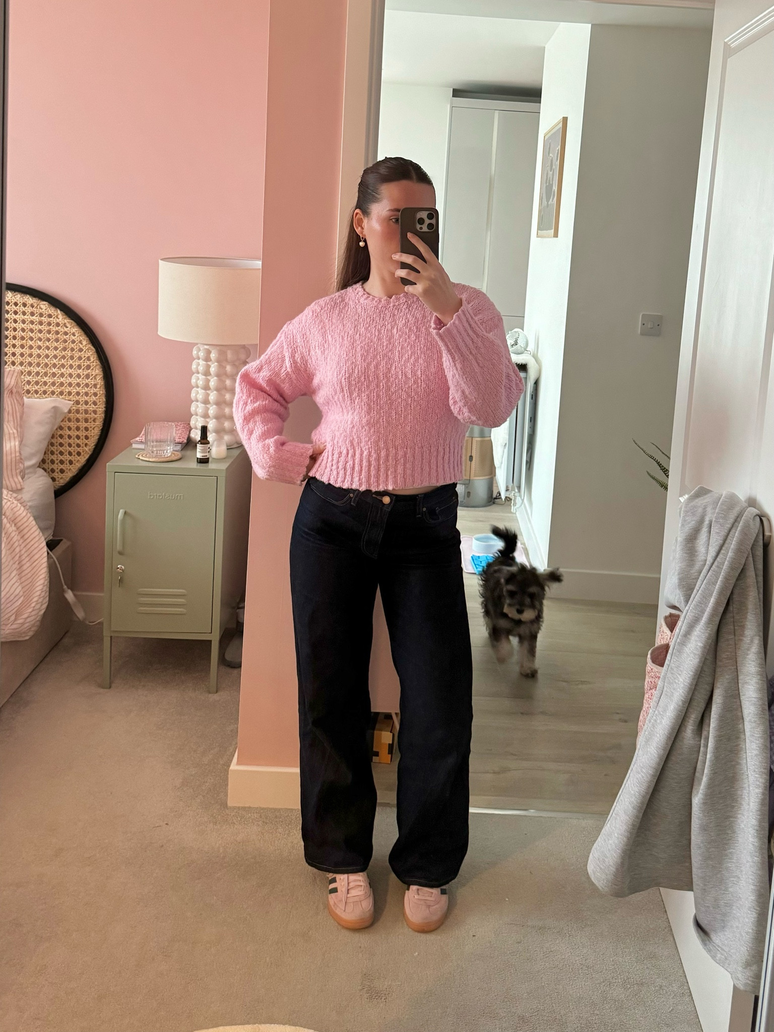 Simple pink fit ft snoopy 🐶