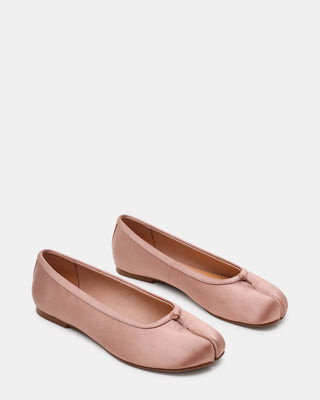 Steve Madden Women's Calico Ballet Flats - Blush Satin - Size 6.5 - Leather/Satin | Steve Madden (US)