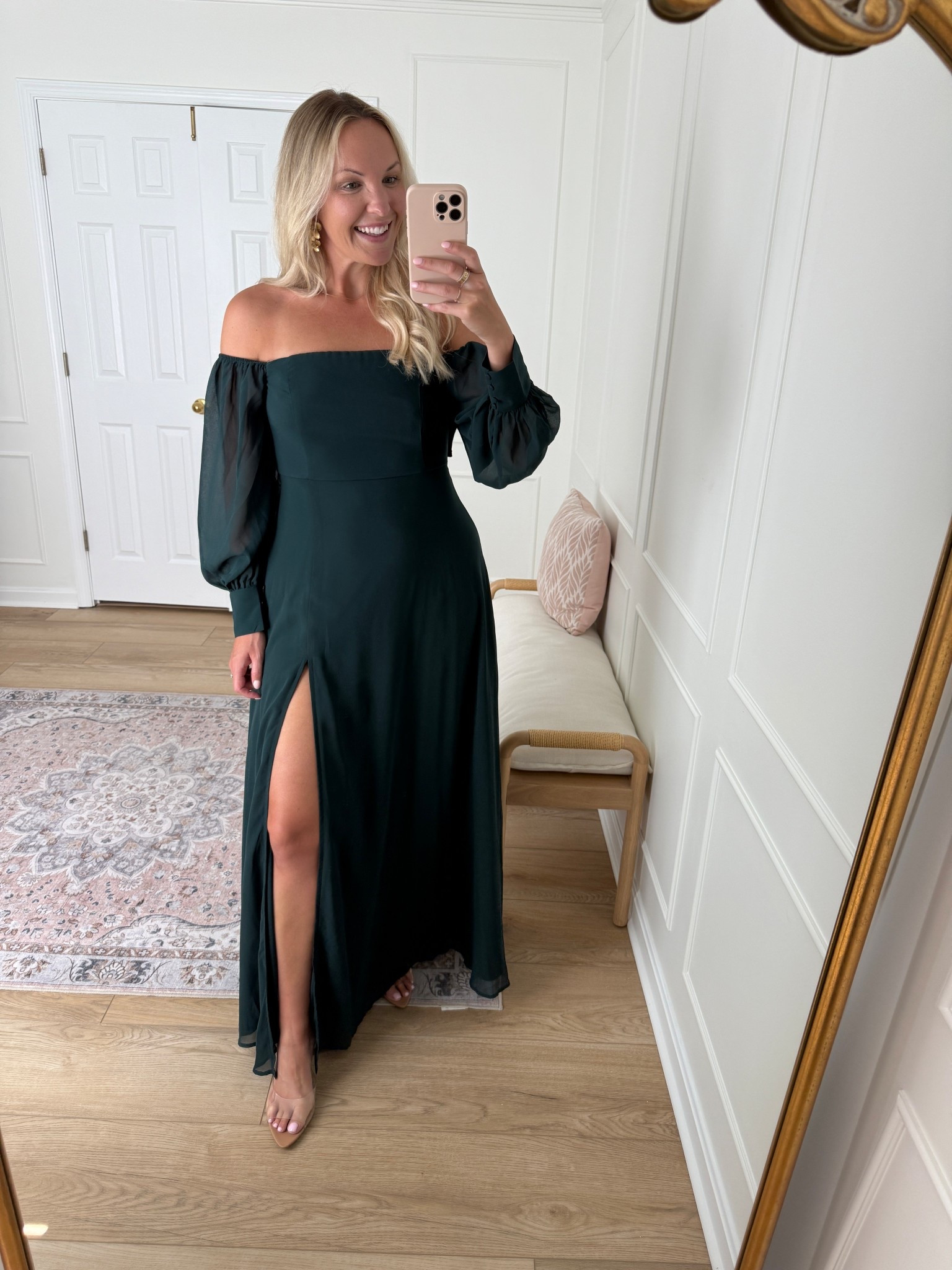 Fall wedding guest dress / formal dress 

#LTKWedding #LTKSeasonal #LTKMidsize