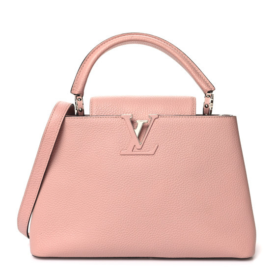 LOUIS VUITTON Taurillon Capucines PM Magnolia | FASHIONPHILE (US)
