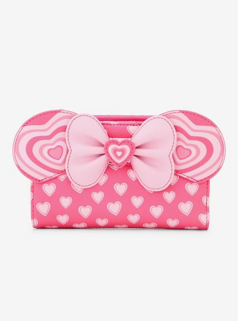 Loungefly Disney Mickey & Minnie Mouse Heart Ears Wallet- BoxLunch Exclusive | BoxLunch