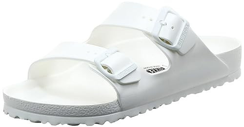 Birkenstock Unisex Adults' Arizona Eva Sandals, White (White 43), 9.5 UK (44 EU) | Amazon (UK)
