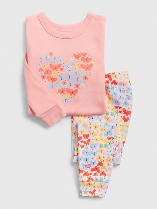 babyGap Butterfly Heart PJ Set | Gap (US)
