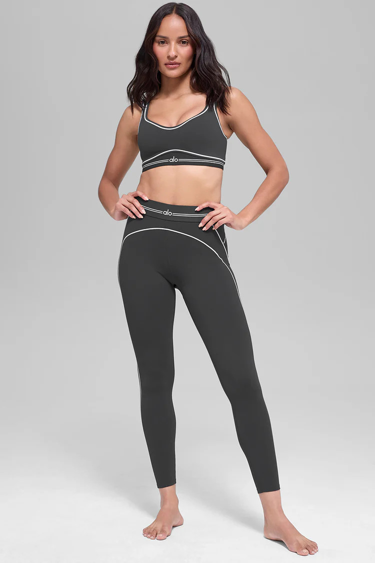 Airbrush Heart Throb Bra | Alo Yoga (US)