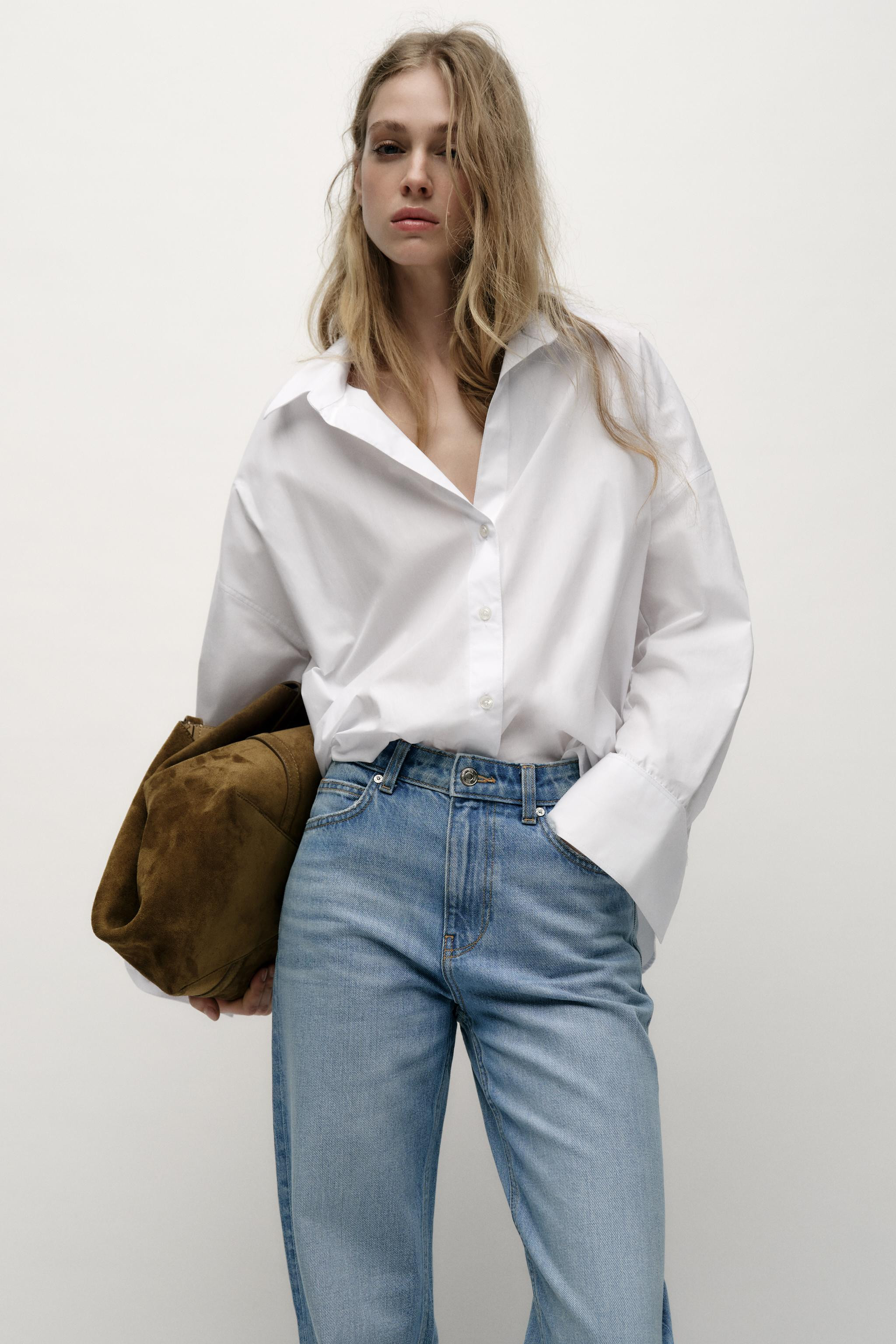 Z1975 STRAIGHT HIGH-WAIST LONG LENGTH JEANS | Zara UK