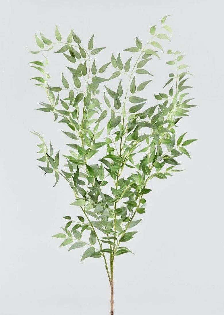 Large Italian Ruscus Spray | Best Artificial Leaves at Afloral.com | Afloral