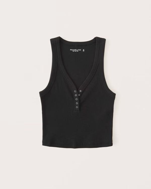 Essential Henley Tank | Abercrombie & Fitch (US)