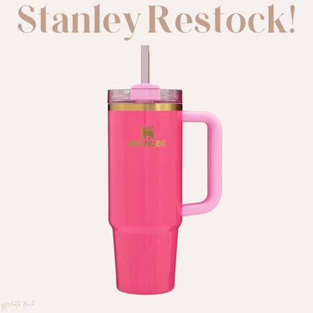 This pink and gold Stanley is selling out so fast!

#LTKFindsUnder50