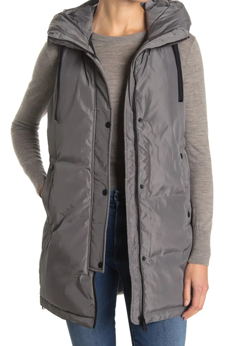 Hooded Puffer Vest | Nordstrom Rack