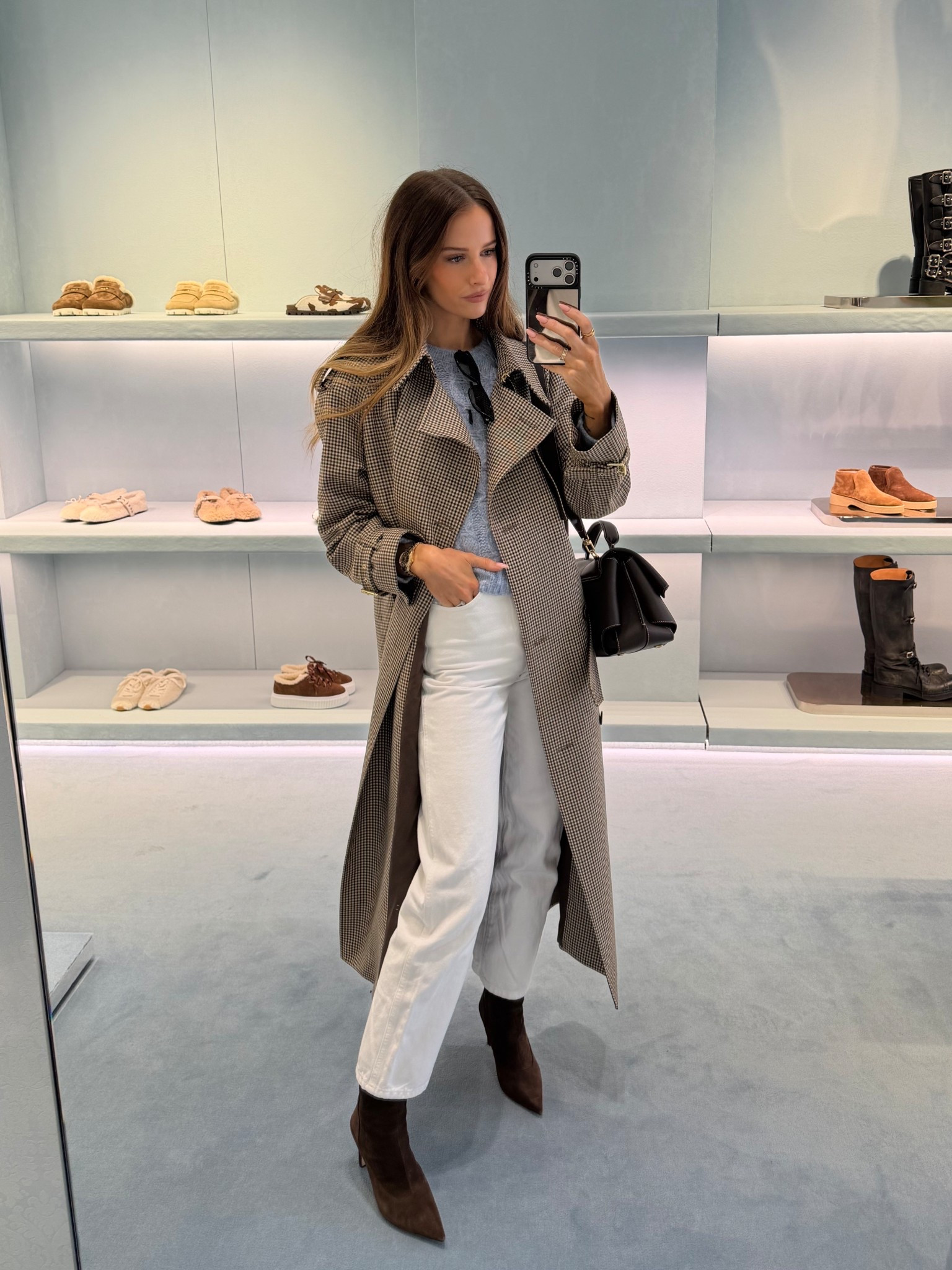 Paris trench and baby blue jumper 

#LTKluxury #LTKwinter #LTKeurope