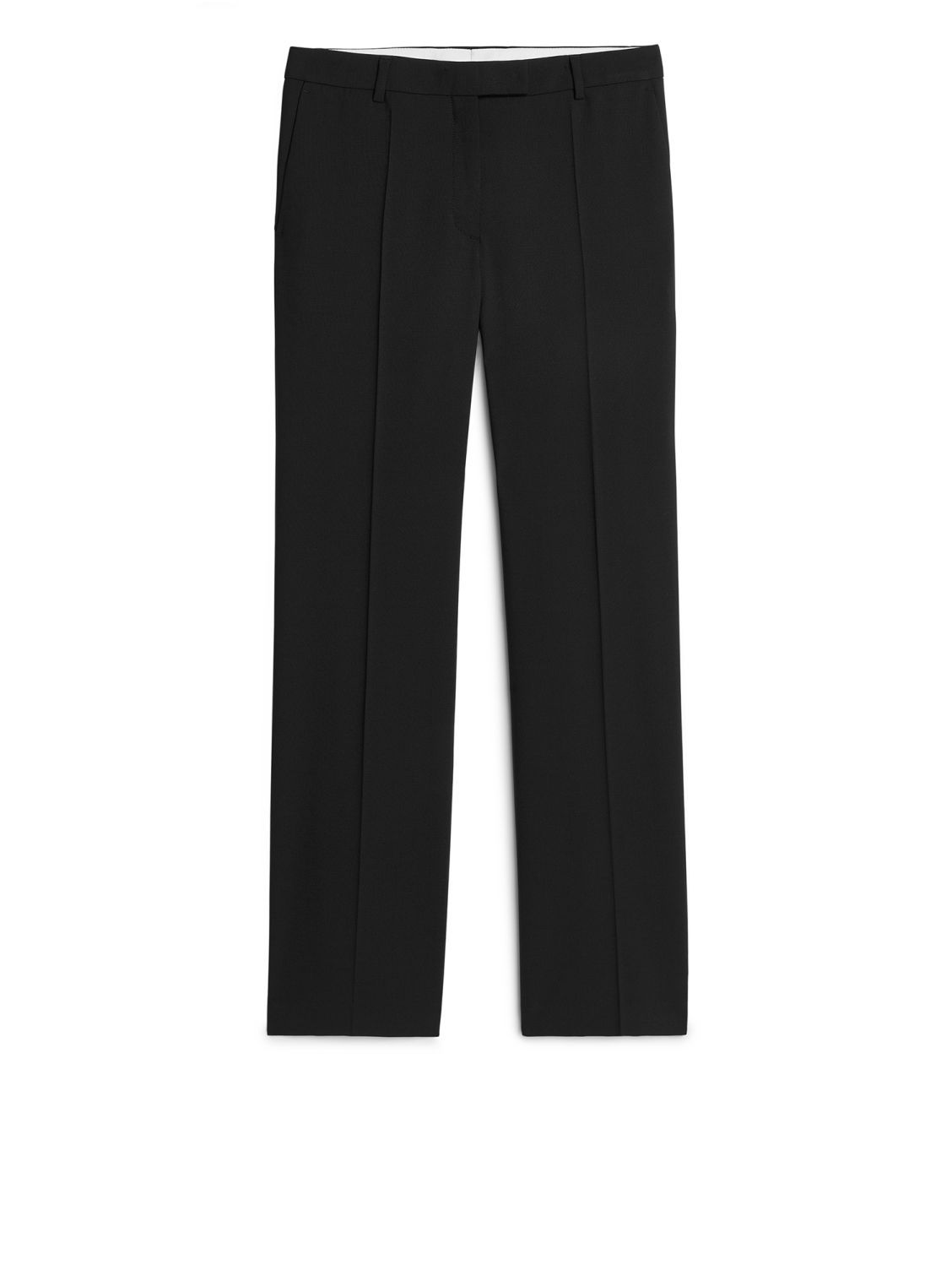 Stretch Wool Trousers - Black - Trousers - ARKET GB | ARKET