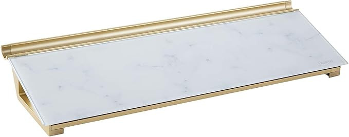 Quartet Glass Dry Erase White Board, Desktop Computer Pad for Notetaking, 18" x 6" Whiteboard, Cl... | Amazon (US)