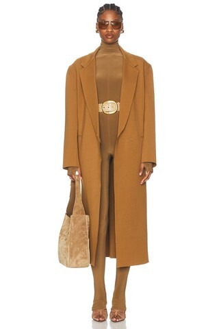 Oversized Double Breasted Midcalf Coat | FWRD 