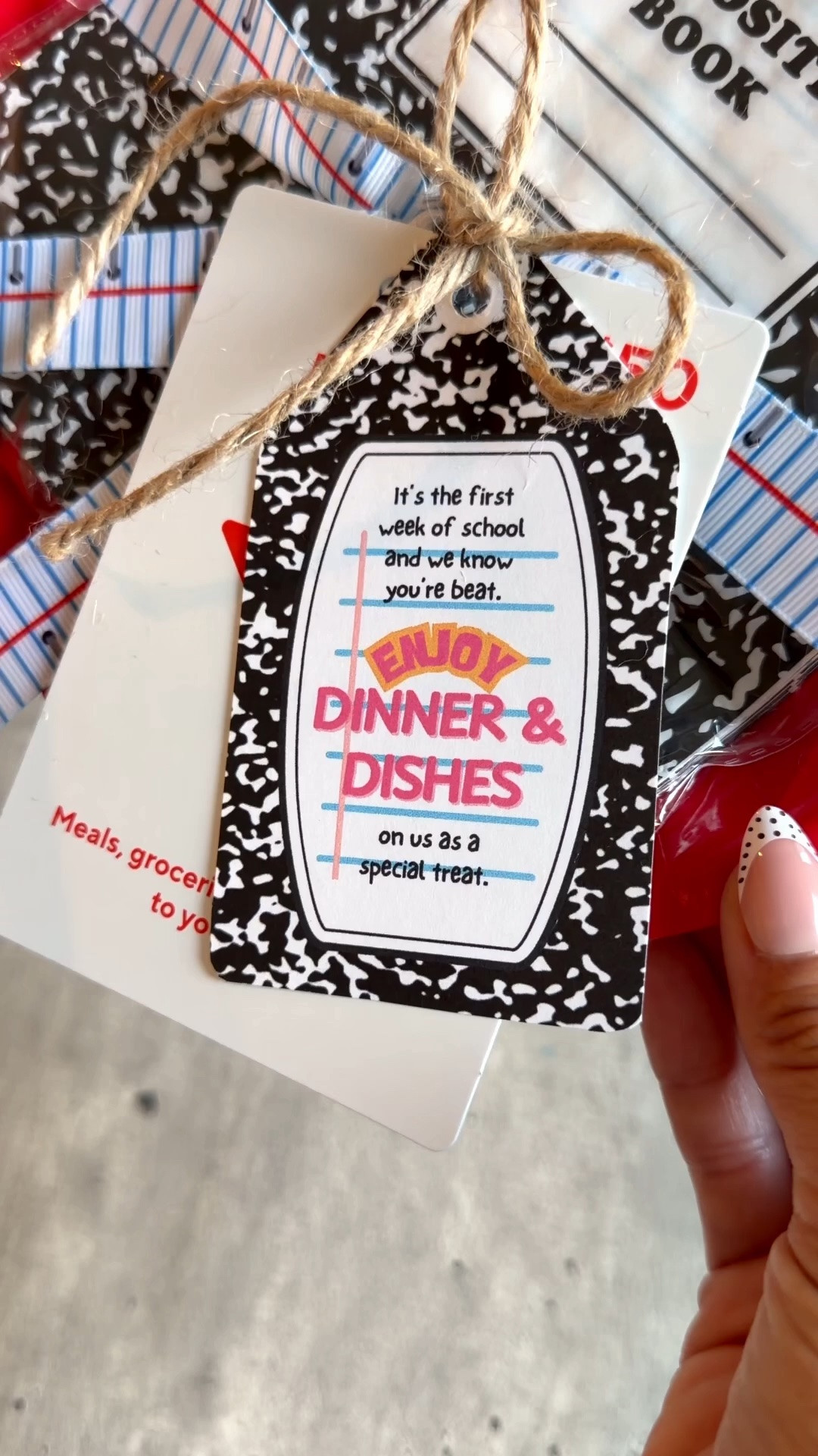 Easy gift idea for the teachers!