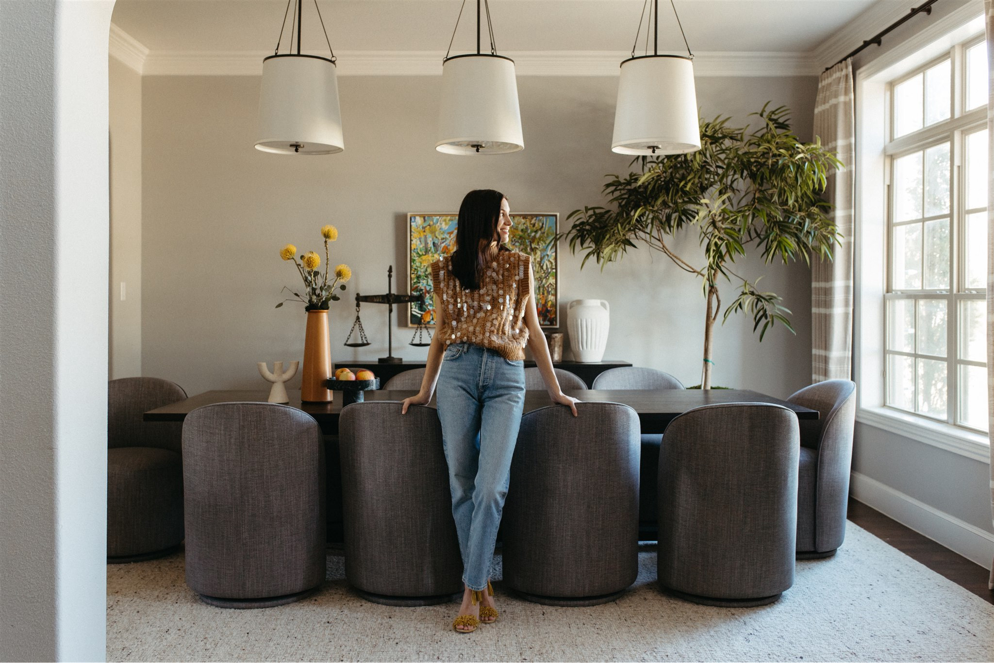 Swivel dining chairs?? Yes please!

#LTKFamily #LTKStyleTip #LTKHome