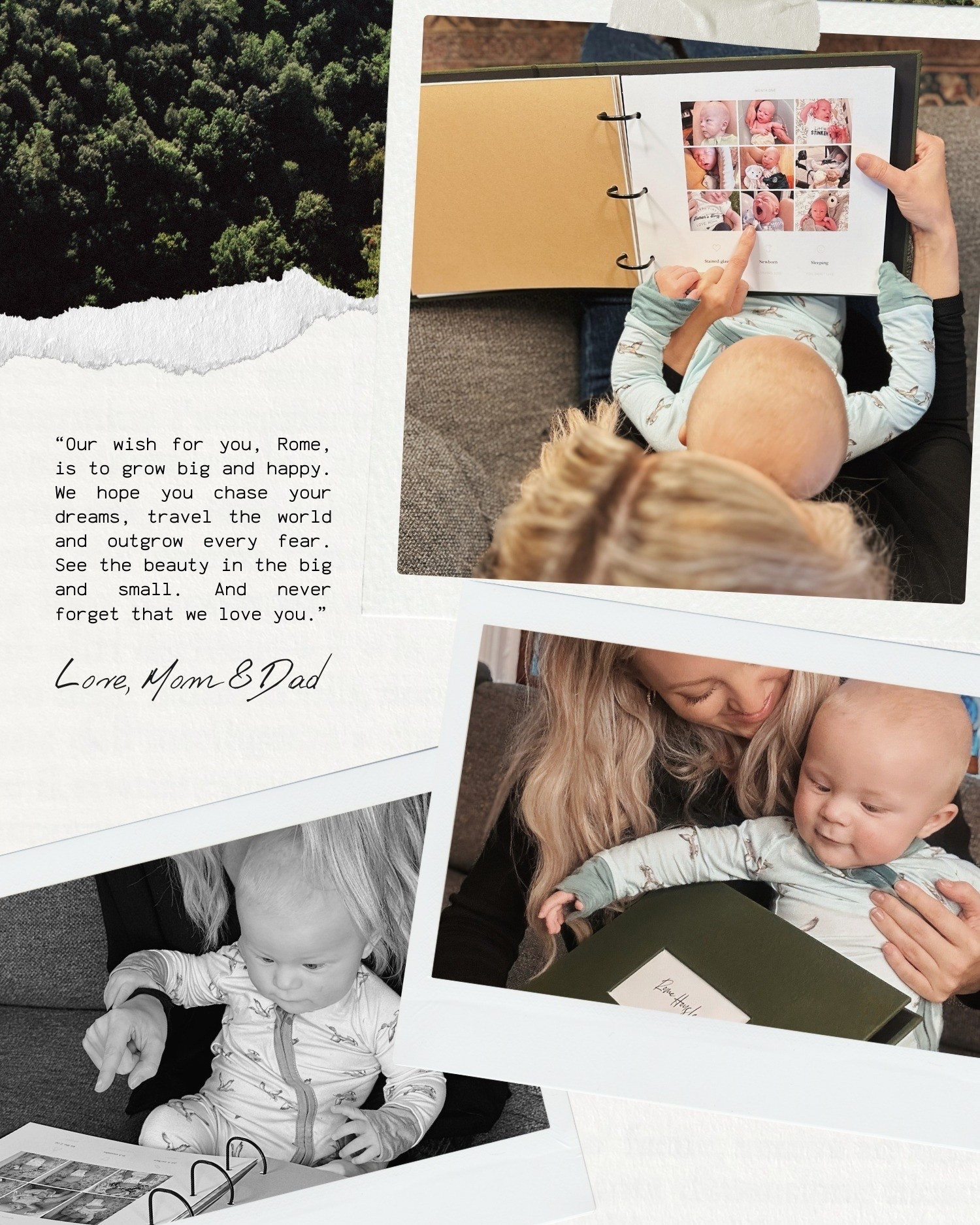 A month or so ago I asked you guys for baby book recommendations! SO many of you recommended @theshortyearsbooks and I'm so glad you did 🥺 Starting Rome's baby book felt daunting- I felt like I already forgot so many of the little details. But once I got going the process became addicting- my own little art project about the most special part of my heart 🫶🏼

www.theshortyearsbooks.com

#LTKKids #LTKmomlife #LTKBaby