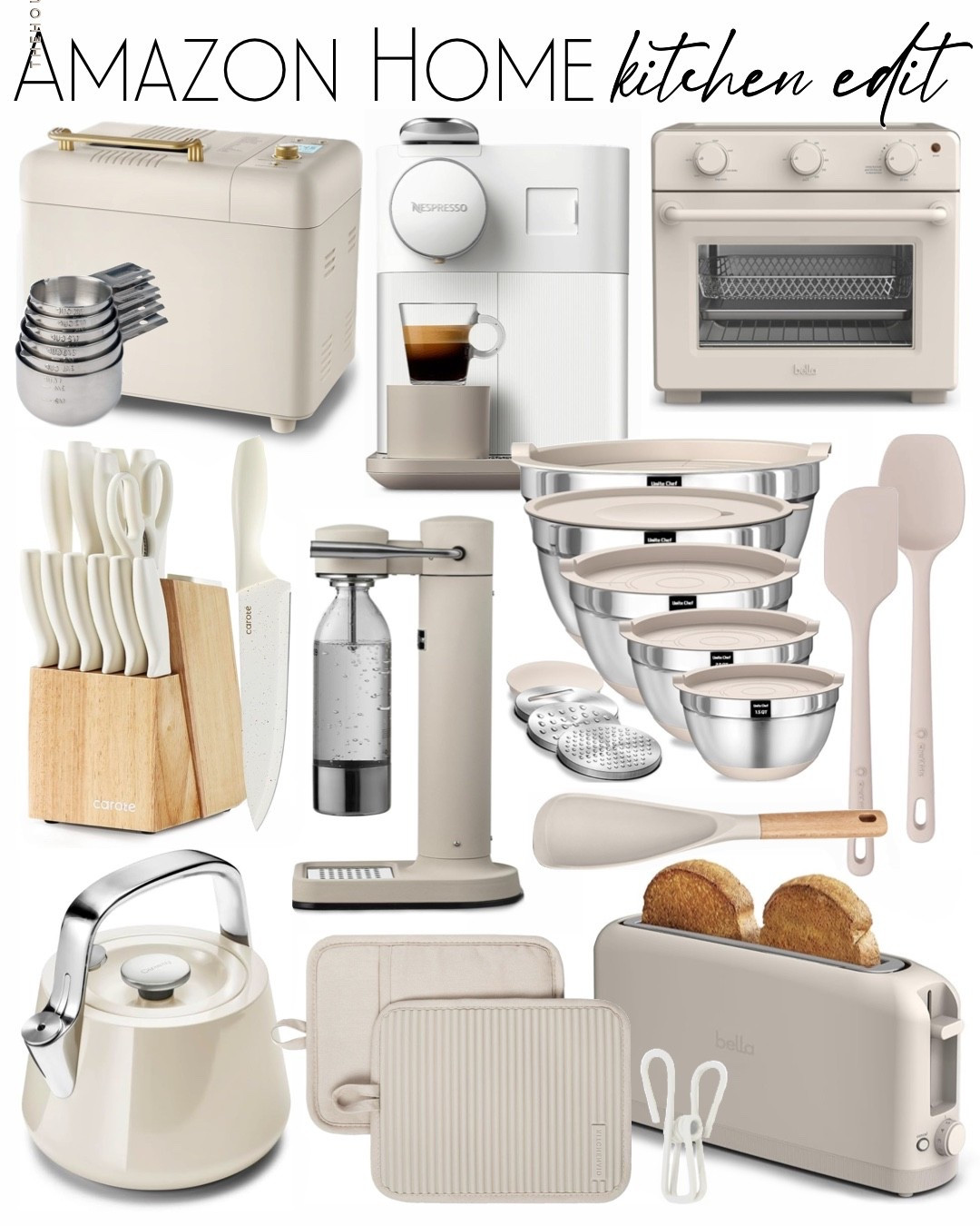Shop Amazon Homes Kitchen finds! Aesthetic kitchen appliances and essentials. 

Follow my LTK @thehouseofsequins on the @shop.LTK app to view this post and get my exclusive app-only content!

#liketkit 
@shop.ltk
https://liketk.it/5U0g5

#LTKSaleAlert #LTKmomlife #LTKHome
