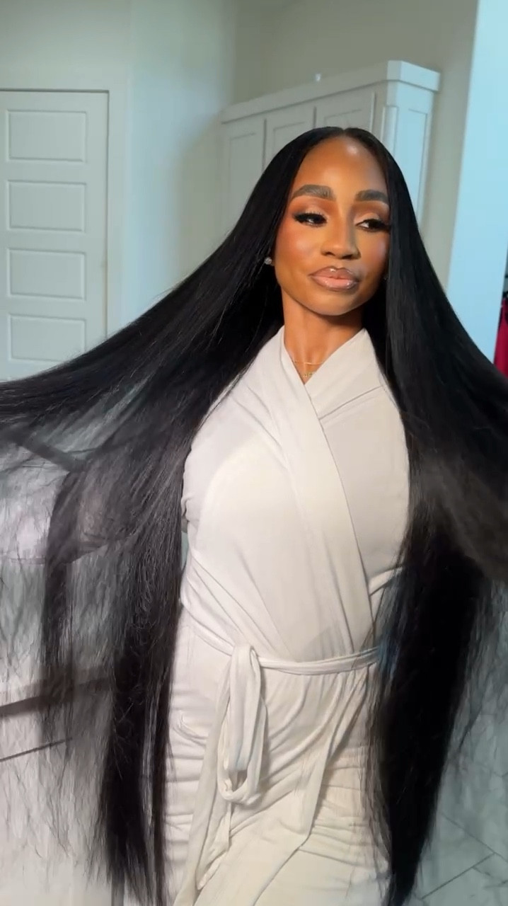 40 inches of hair for this birthday from Haute Hair!! I am wearing the vietnamese raw wavy bundles! They have extensions, clip in’s and more! Love the quality and the thickness.  

#LTKFindsUnder100 #LTKBeauty