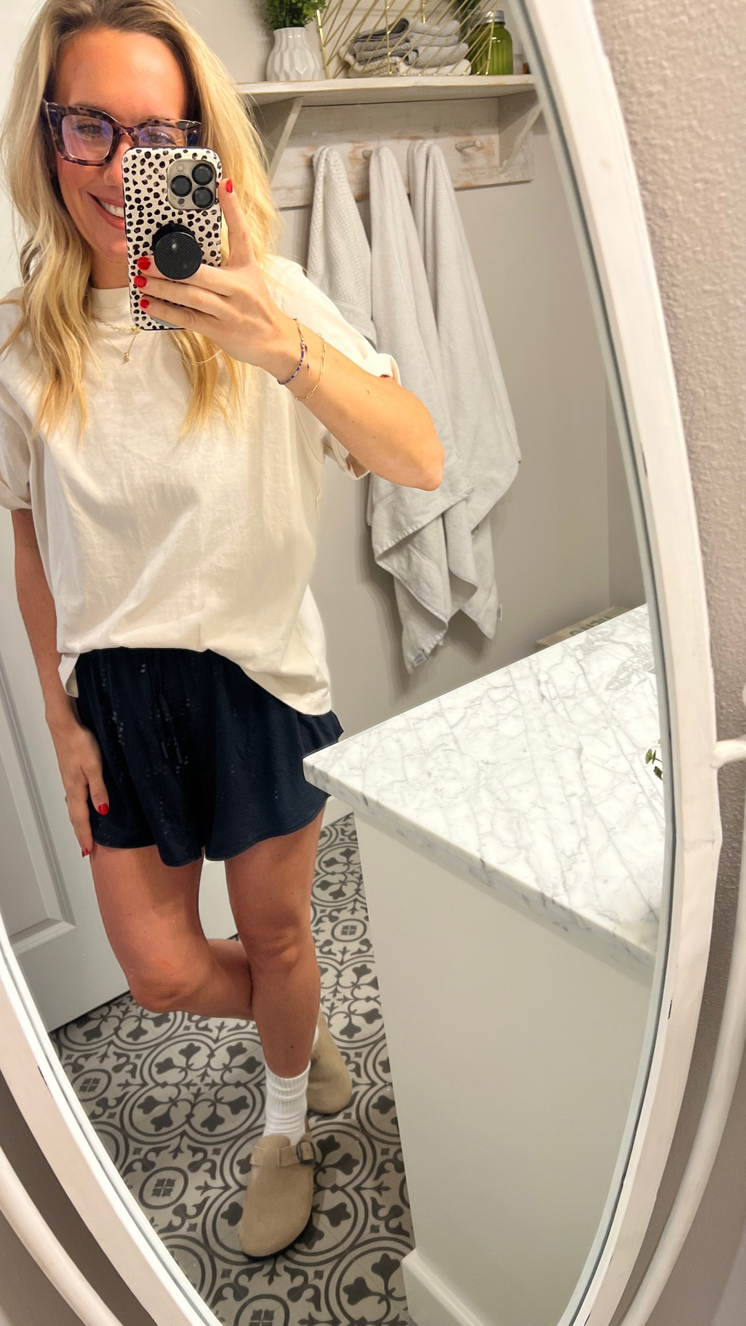 So much goodness in this outfit of the day! Heading into fall but still loving a summer style! This is a perfect transition and all are affordable finds!!! 

For reference I am 38 years old and have been trying to find the right combo of tall socks and clogs and feeling confident and age appropriate in this little outfit of the day! 



#LTKFindsUnder50 #LTKStyleTip #LTKSaleAlert