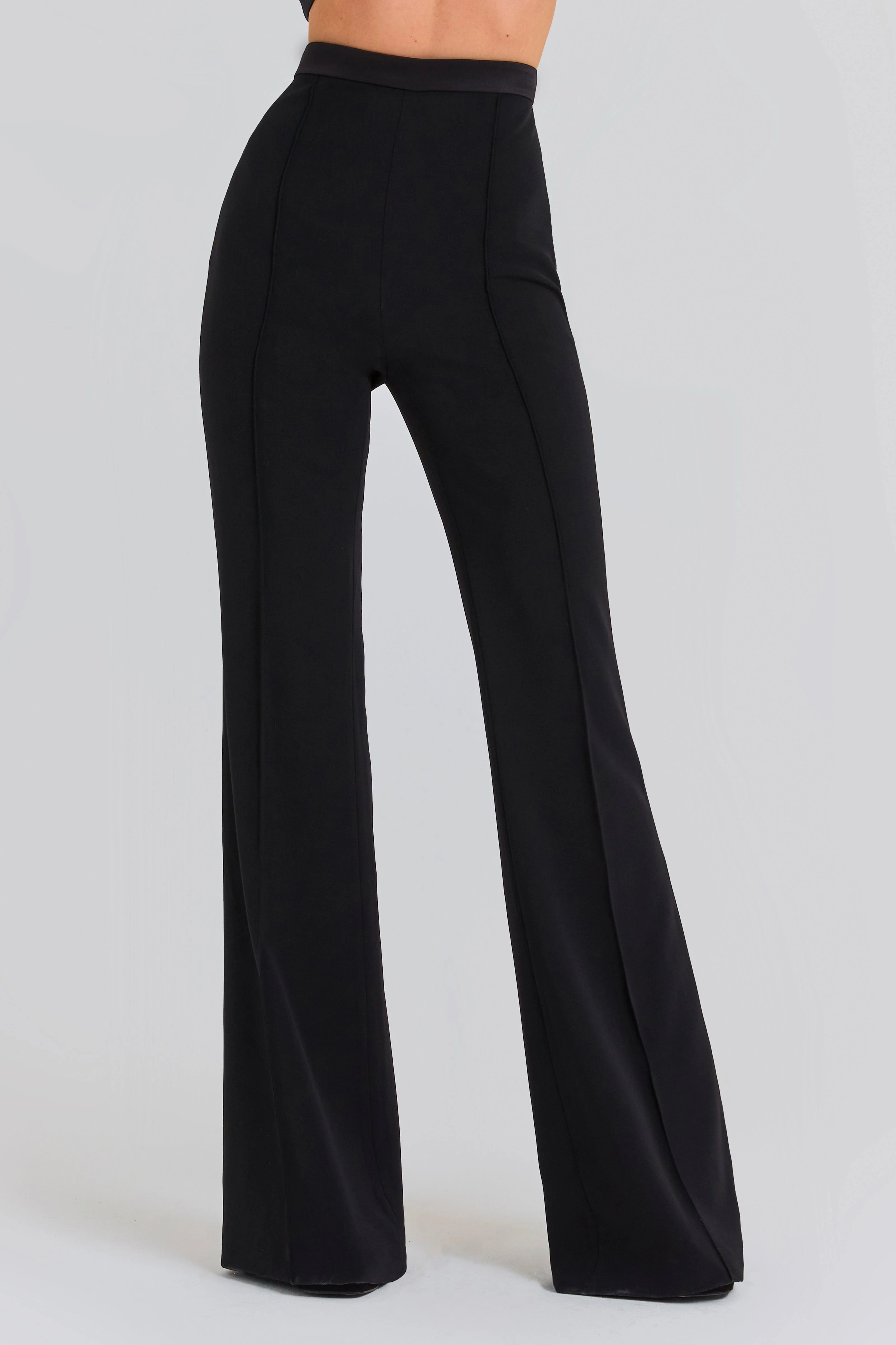 Charlotte Black Trousers | Nadine Merabi