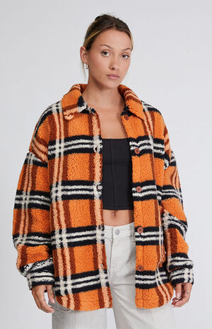 PacSun Salem Easy Sherpa Shacket | PacSun