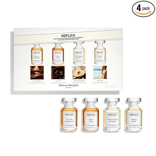 Maison Margiela - Replica - 4-Piece Fragrance Discovery Set - With Beach Walk, Jazz Club, By the ... | Amazon (US)