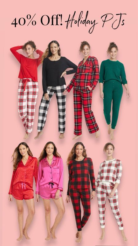 Holiday pajama sets on major sale! 40% off at target, so many cute and comfy options and would make great gifts!


#LTKsalealert #LTKHoliday #LTKSeasonal